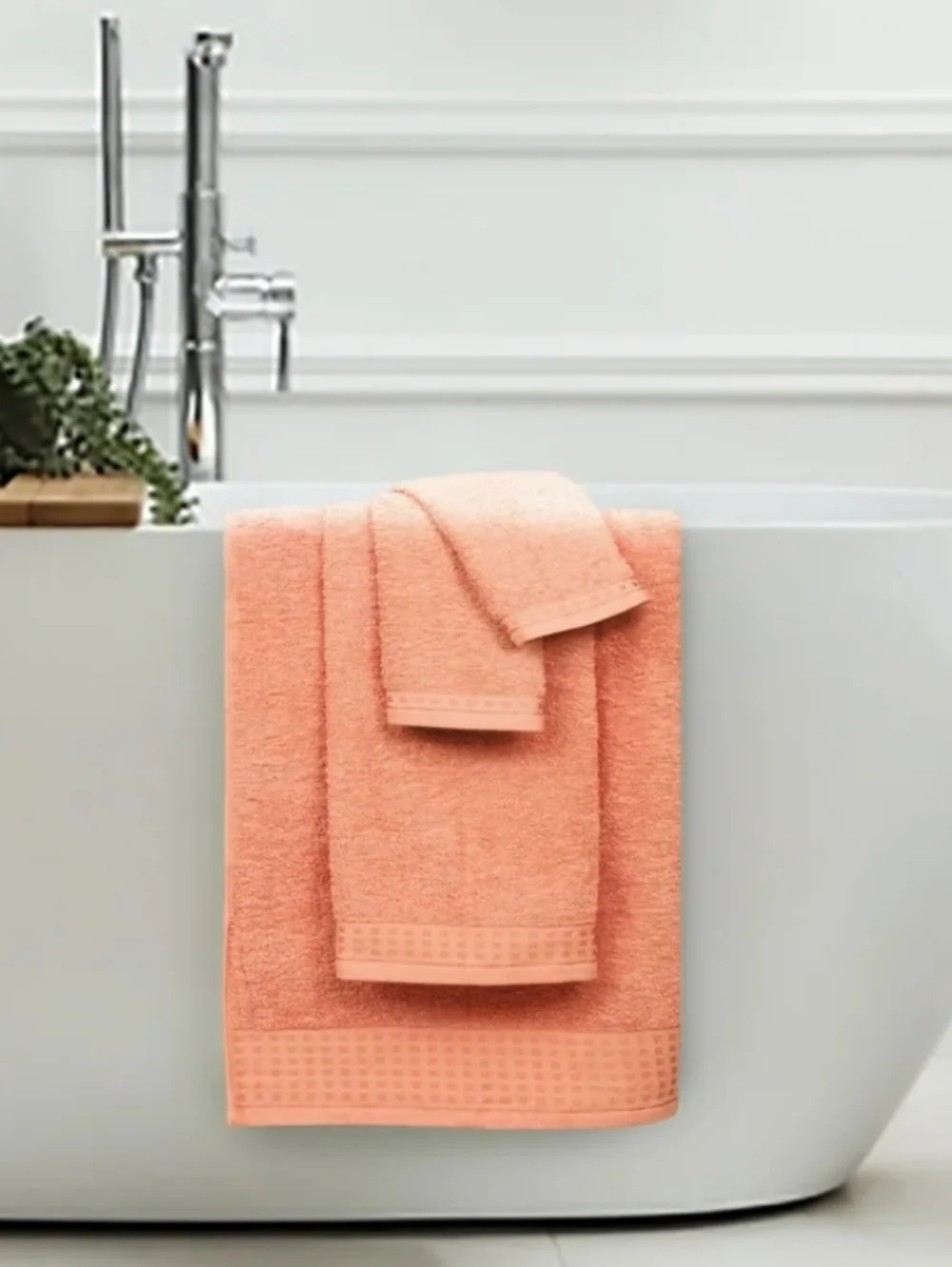 6 pack Towel Set-Peach